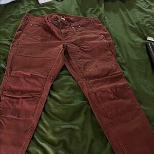 Burgundy Cargo Pants. Curvesetter. Firehose